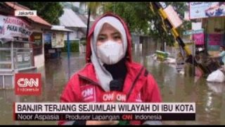 Kondisi Terkini Banjir Yang Menerjang Sejumlah Wilayah di Ibu Kota